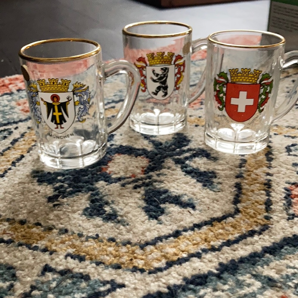 Deutschland shot glasses
